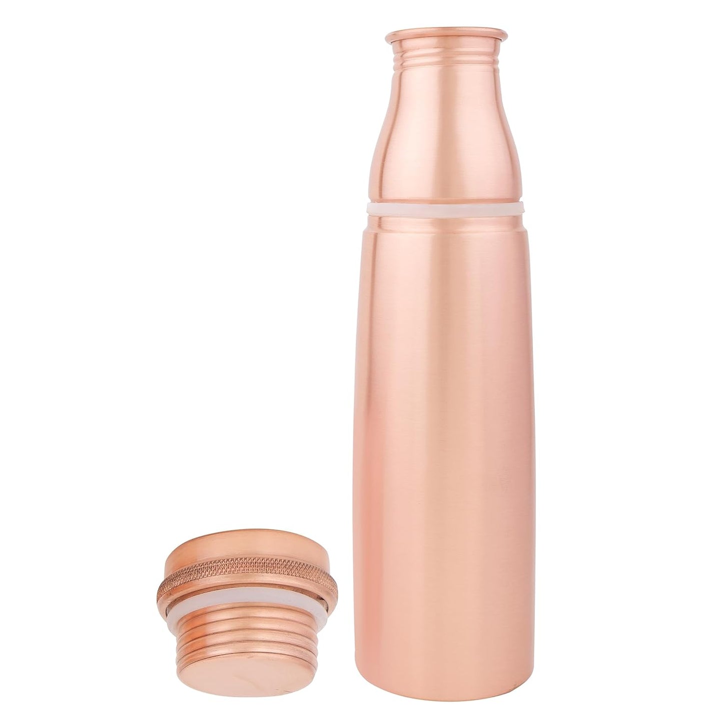 Mother copperware Mount Everest Copper Bottle, 950 ml, 1 Piece, Copper | Leak Proof | Office Bottle | Gym Bottle | Yoga Bottle | Home | Kitchen | Hiking | Treking Bottle | Travel Bottle.