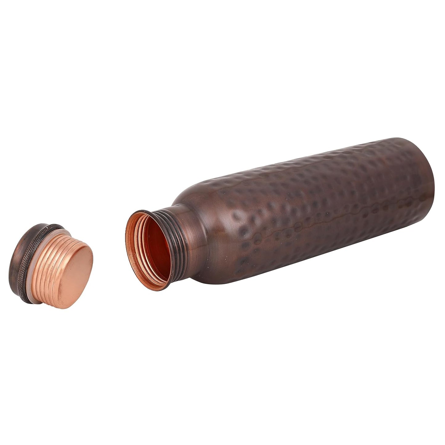 Mother Copperware Designer Copper Bottle, 950 ml, Copper | Leak Proof | Eco-Friendly|Office Bottle | Gym Bottle | Yoga Bottle | Home | Kitchen | Hiking | Treking Bottle | Travel Bottle